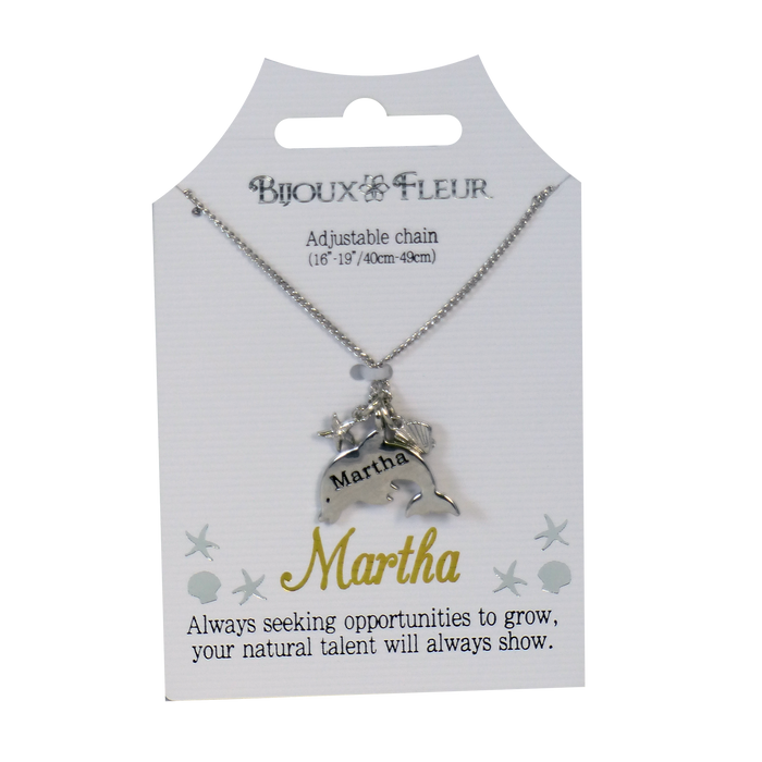 Bijoux Fleur Dolphin Necklace - Names