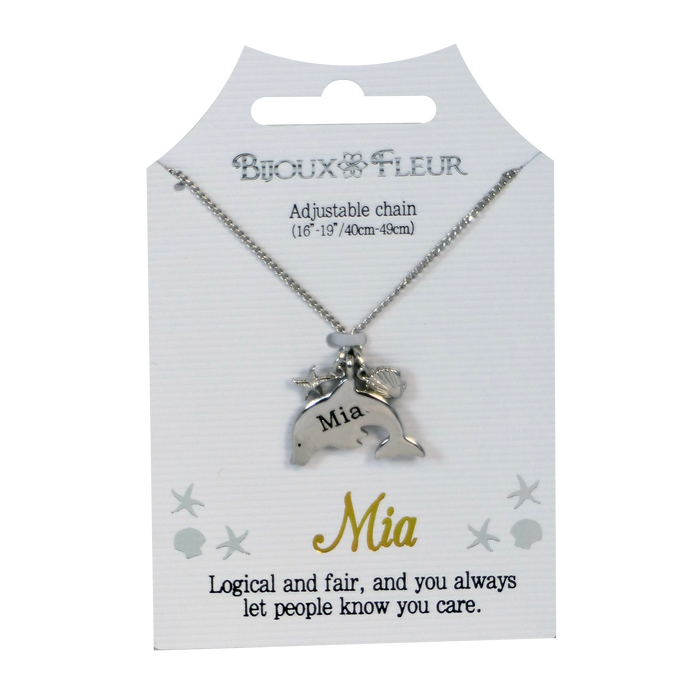 Bijoux Fleur Dolphin Necklace - Names