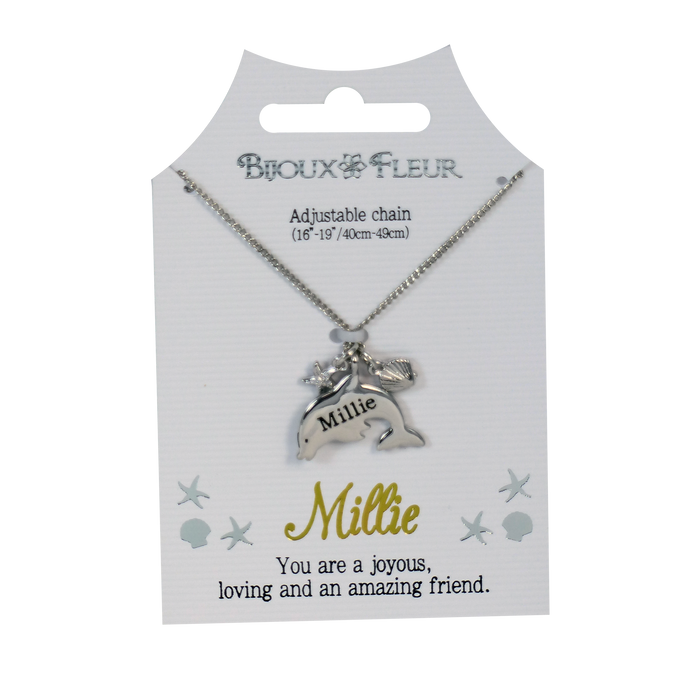 Bijoux Fleur Dolphin Necklace - Names