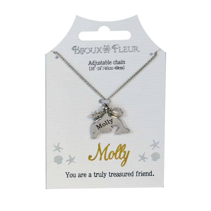 Bijoux Fleur Dolphin Necklace - Names