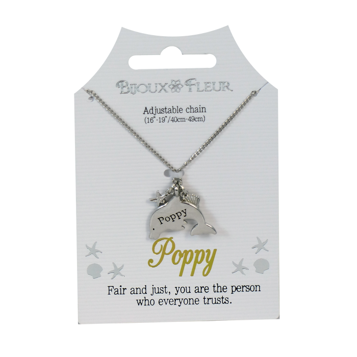 Bijoux Fleur Dolphin Necklace - Names