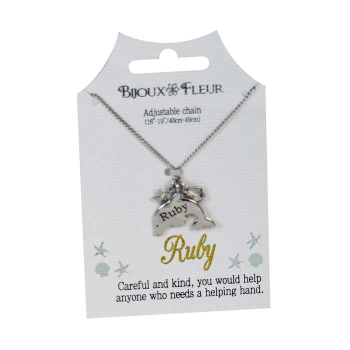 Bijoux Fleur Dolphin Necklace - Names