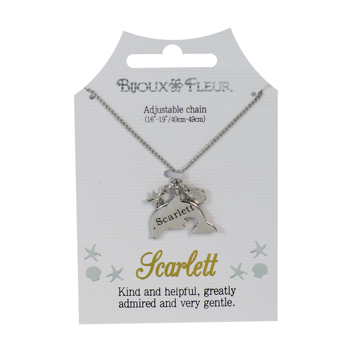 Bijoux Fleur Dolphin Necklace - Names