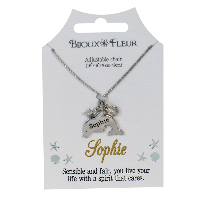 Bijoux Fleur Dolphin Necklace - Names
