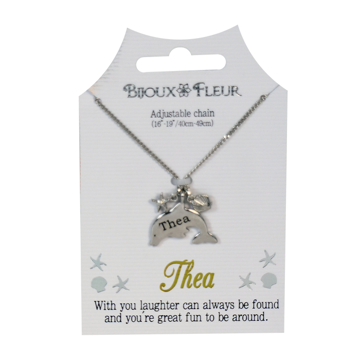 Bijoux Fleur Dolphin Necklace - Names