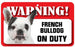 Pet Dog Signs - Warning