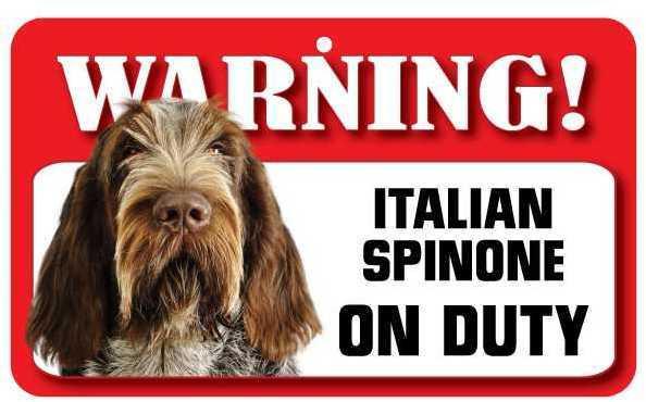 DS040 Italian Spinone Pet Sign
