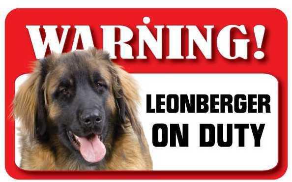 DS047 Leonberger Pet Sign