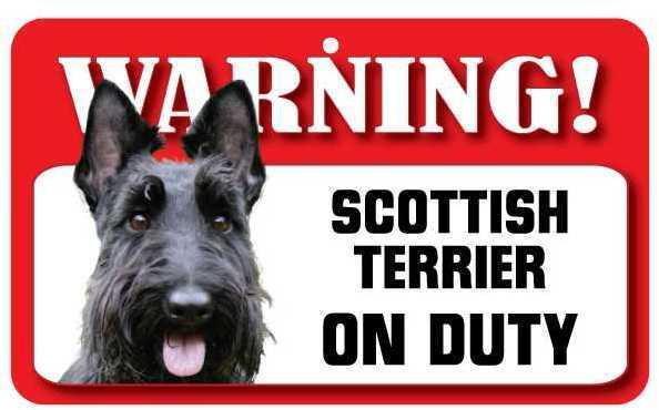 DS068 Scottish Terrier Pet Sign