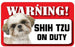 DS071 Shih Tzu Pet Sign