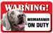 DS077 Weimaraner Pet Sign
