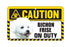 Bichon Frise Caution  Sign