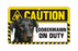 Dobermann  Caution Sign