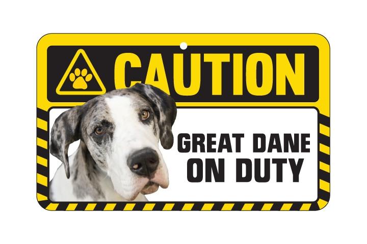 Beware of best sale great dane sign