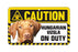 Hungarian Vizsla Caution Sign
