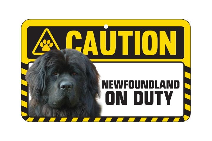 Newfoundland  Caution Sign