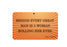 FN059 Fun Sign - Behind Every Great Man  