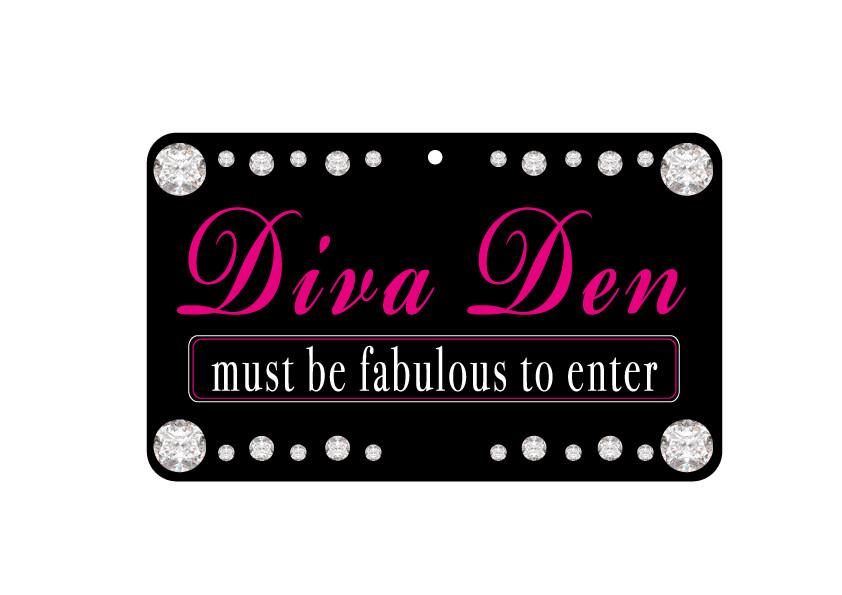 FN089 Fun Sign - Diva Den
