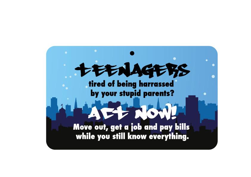 FN104 Fun Sign - Teenagers