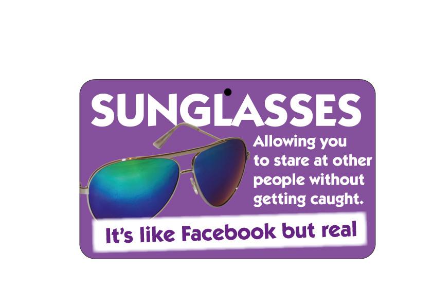 FN111 Fun Sign - Sunglasses: Like Facebook But Real