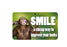 FN112 Fun Sign - Smile And Improve Your Looks