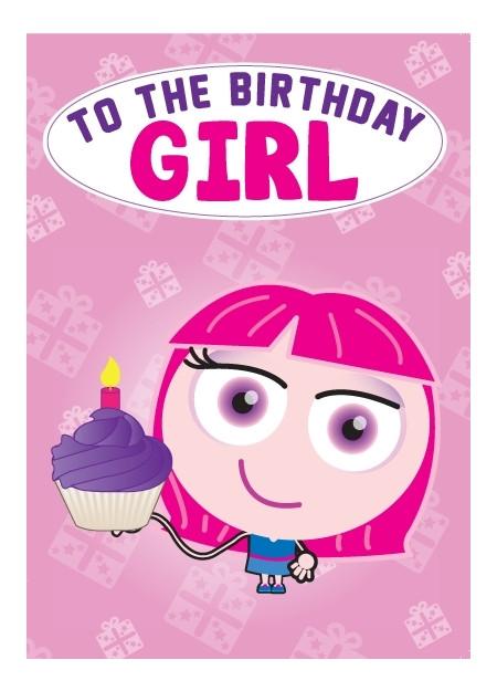 Birthday Card - Birthday Girl