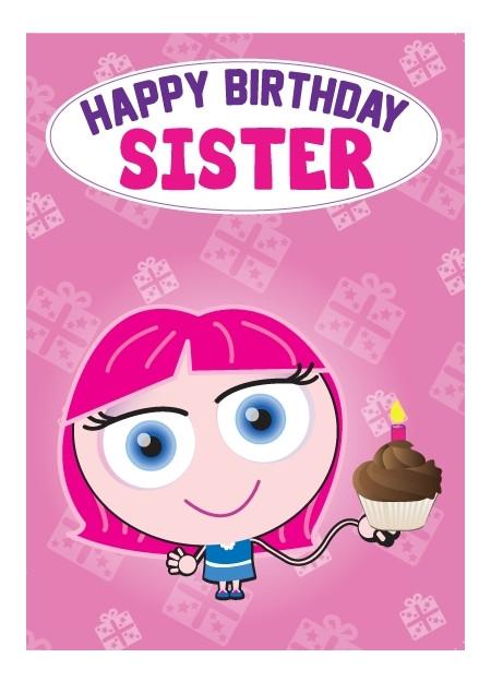 Birthday Card - Sister