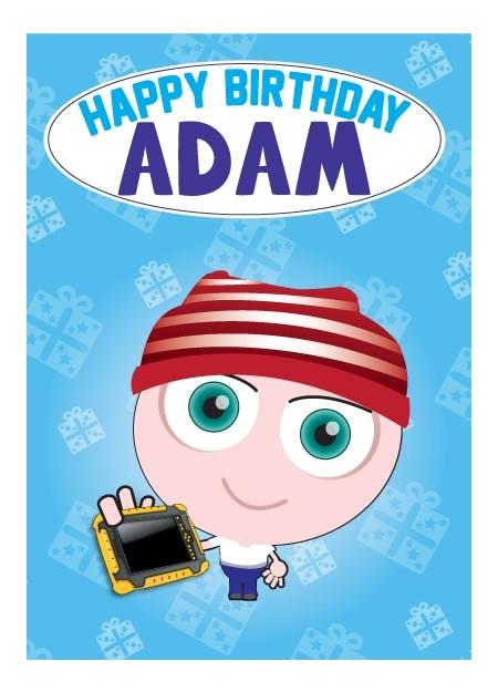 Birthday Card - Adam