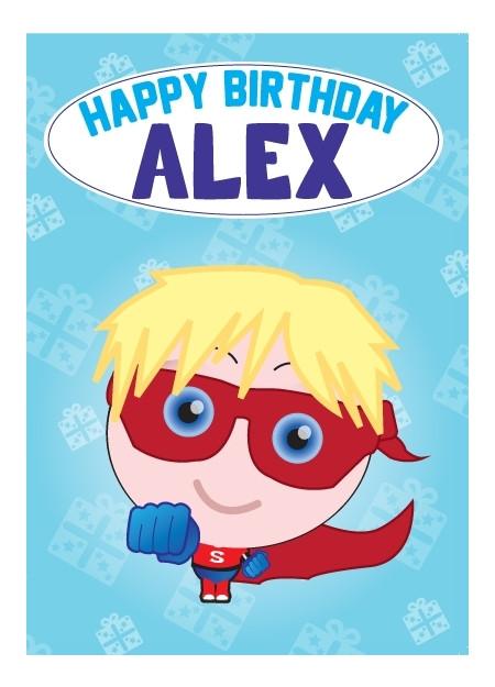 Birthday Card - Alex