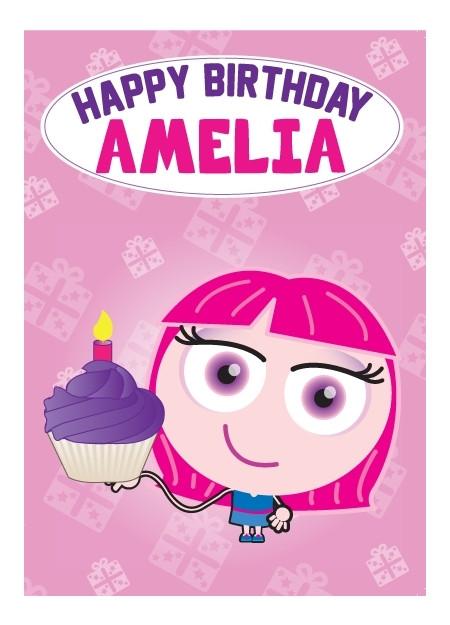 Birthday Card - Amelia