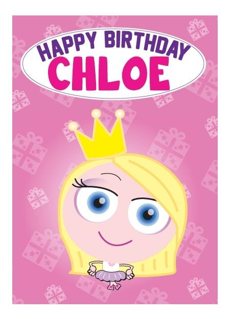 Birthday Card - Chloe