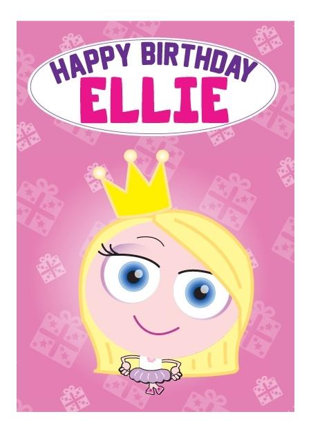 Birthday Card - Ellie