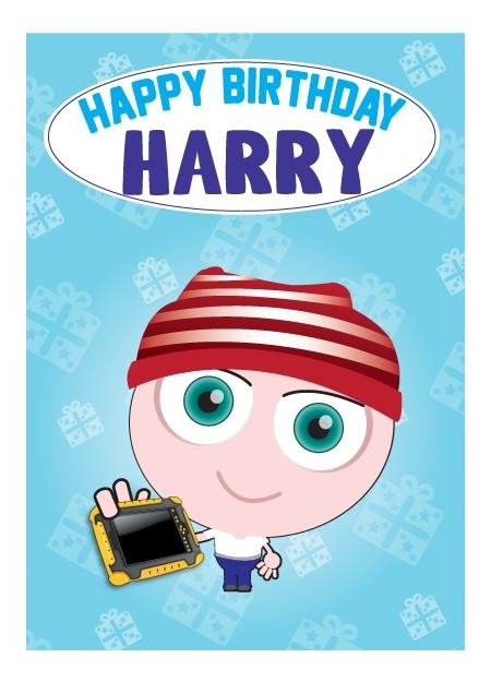 Birthday Card - Harry