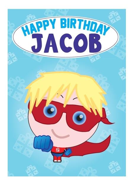 Birthday Card - Jacob