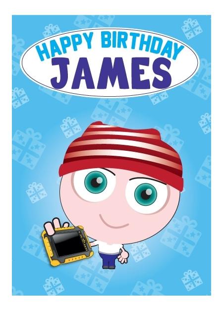 Birthday Card - James
