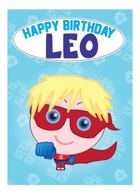 Birthday Card - Leo