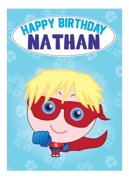 Birthday Card - Nathan