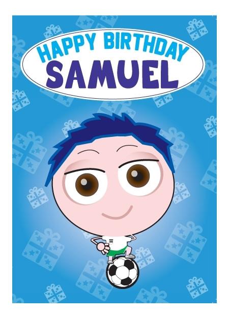 Birthday Card - Samuel