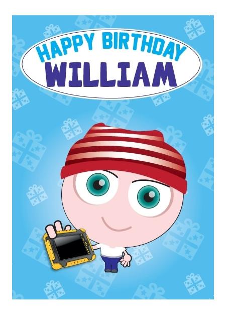 Birthday Card - William