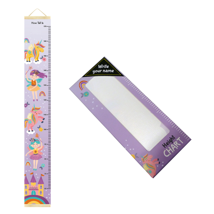 Canvas Height Charts with boys' and girls' names - 60cm - 170cm