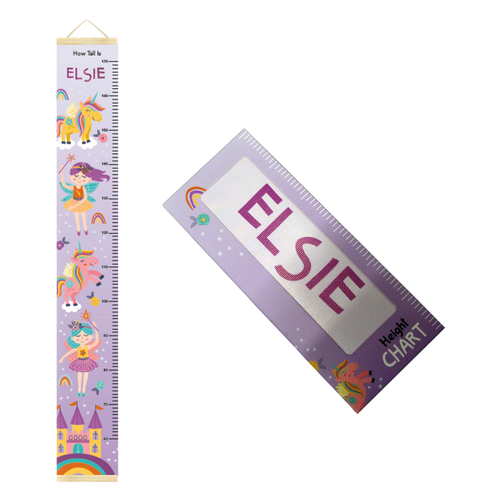 Canvas Height Charts with boys' and girls' names - 60cm - 170cm
