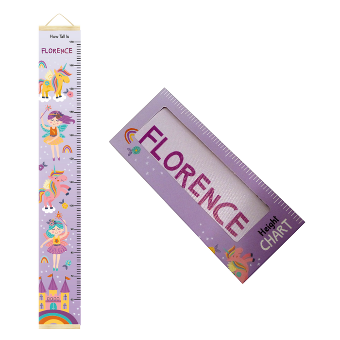 Canvas Height Charts with boys' and girls' names - 60cm - 170cm