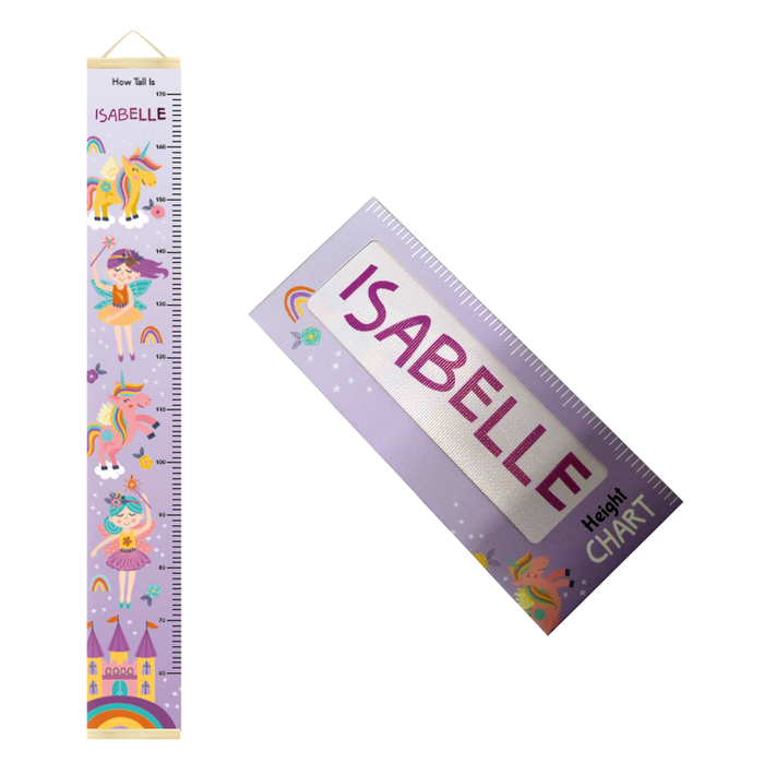 Canvas Height Charts with boys' and girls' names - 60cm - 170cm