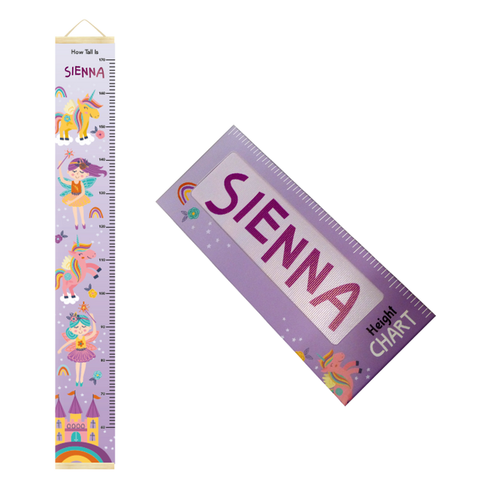 Canvas Height Charts with boys' and girls' names - 60cm - 170cm