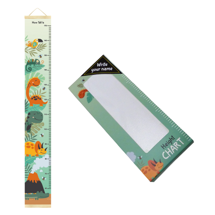 Canvas Height Charts with boys' and girls' names - 60cm - 170cm