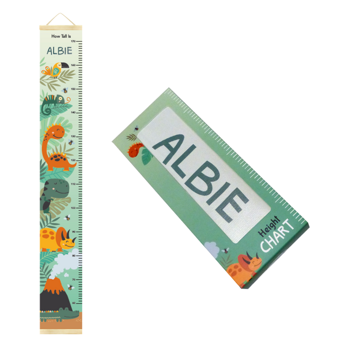 Canvas Height Charts with boys' and girls' names - 60cm - 170cm