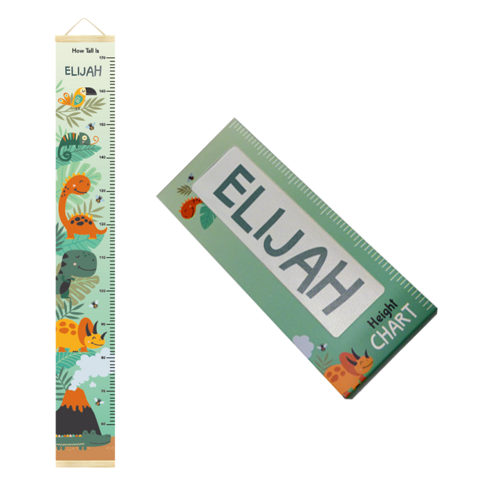 Canvas Height Charts with boys' and girls' names - 60cm - 170cm