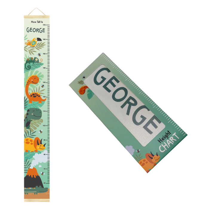 Canvas Height Charts with boys' and girls' names - 60cm - 170cm