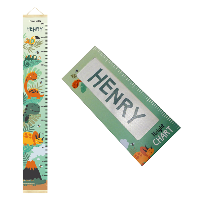 Canvas Height Charts with boys' and girls' names - 60cm - 170cm