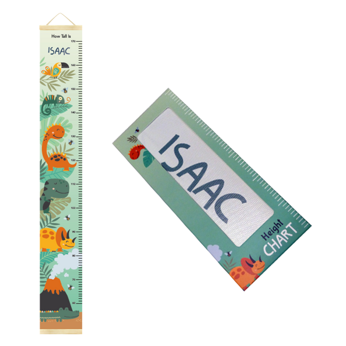 Canvas Height Charts with boys' and girls' names - 60cm - 170cm